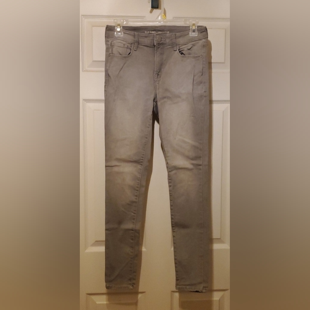 Old Navy Rockstar High Waisted Jeans (size: 4)
